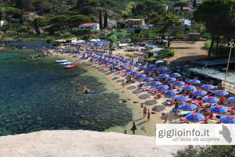 Spiaggia attrezzata dell'Arenella, Isola del Giglio