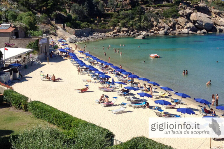 Spiaggia delle Cannelle, Isola del Giglio