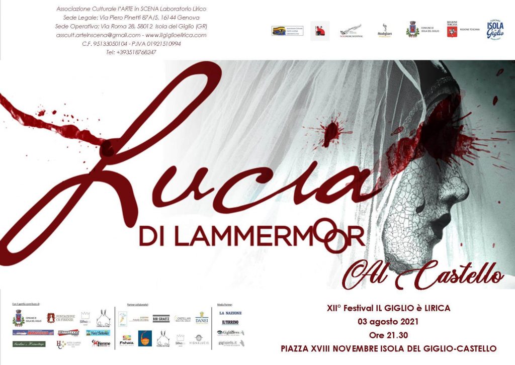Locandina Lucia di Lammermoor - Il Giglio è lirica Festival 2021