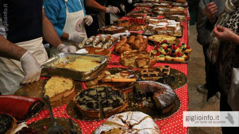 Dolci alla Festa dell'Uva e delle Cantine Aperte a Giglio Castello