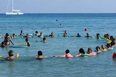 Corso di Acqua Gym in Mare