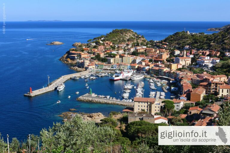 Veduta di Giglio Porto